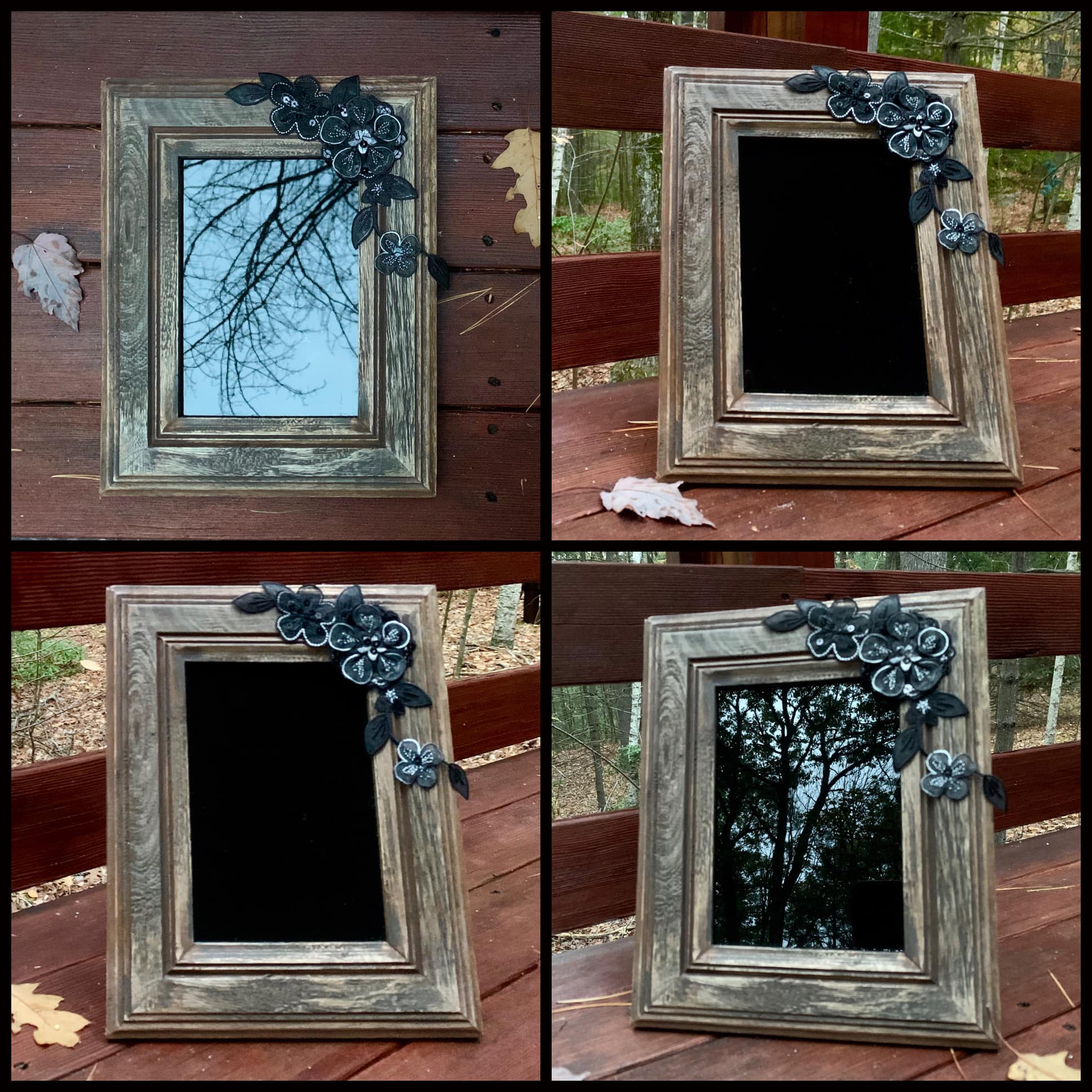 Rustic Elegance Scrying Mirror