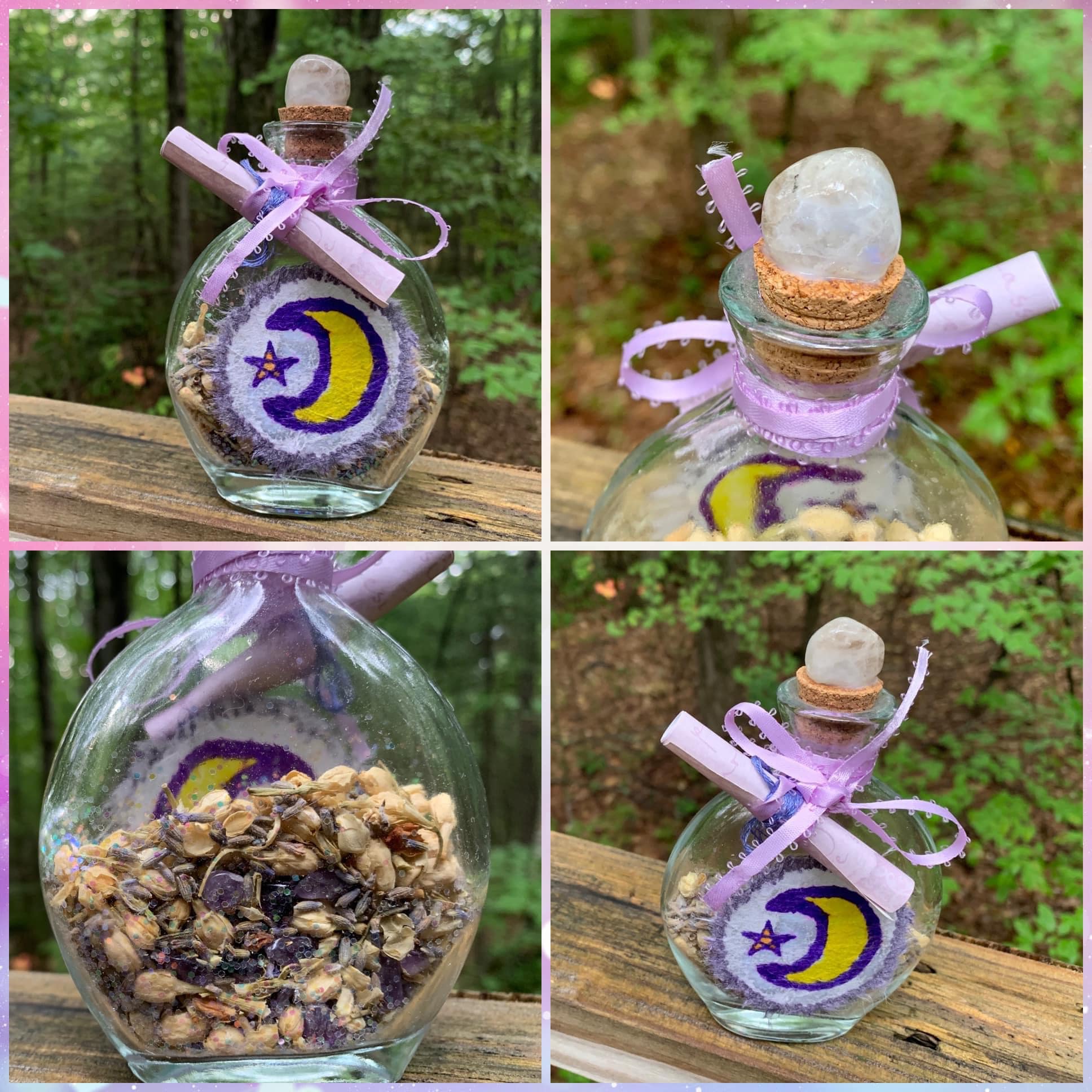 Peaceful Dreams Spell Bottle